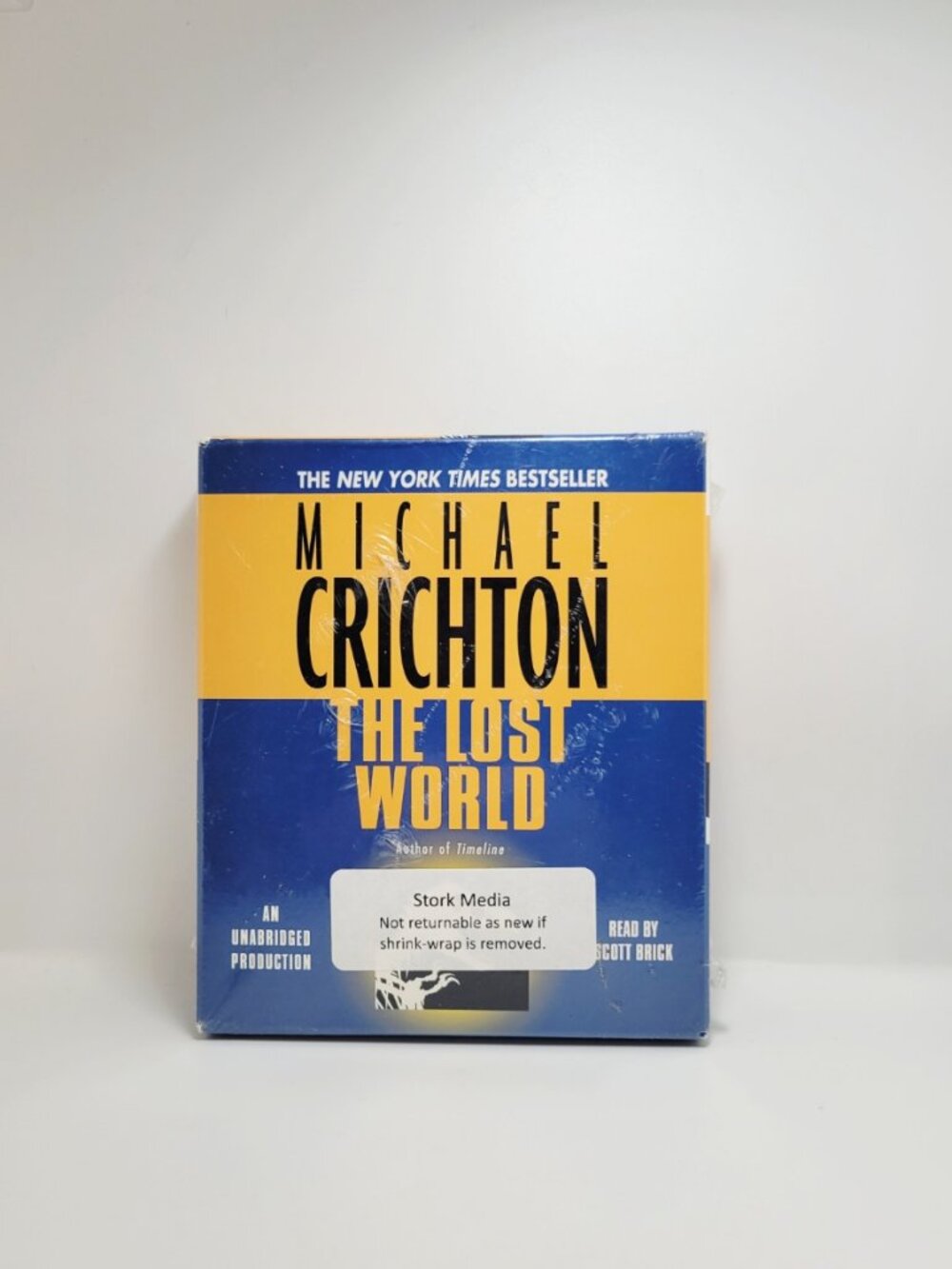 Michael Crichton The Lost World - Audiobook on CD - NEW SEALED